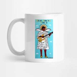 Sister Rosetta Tharpe pop folk art Mug